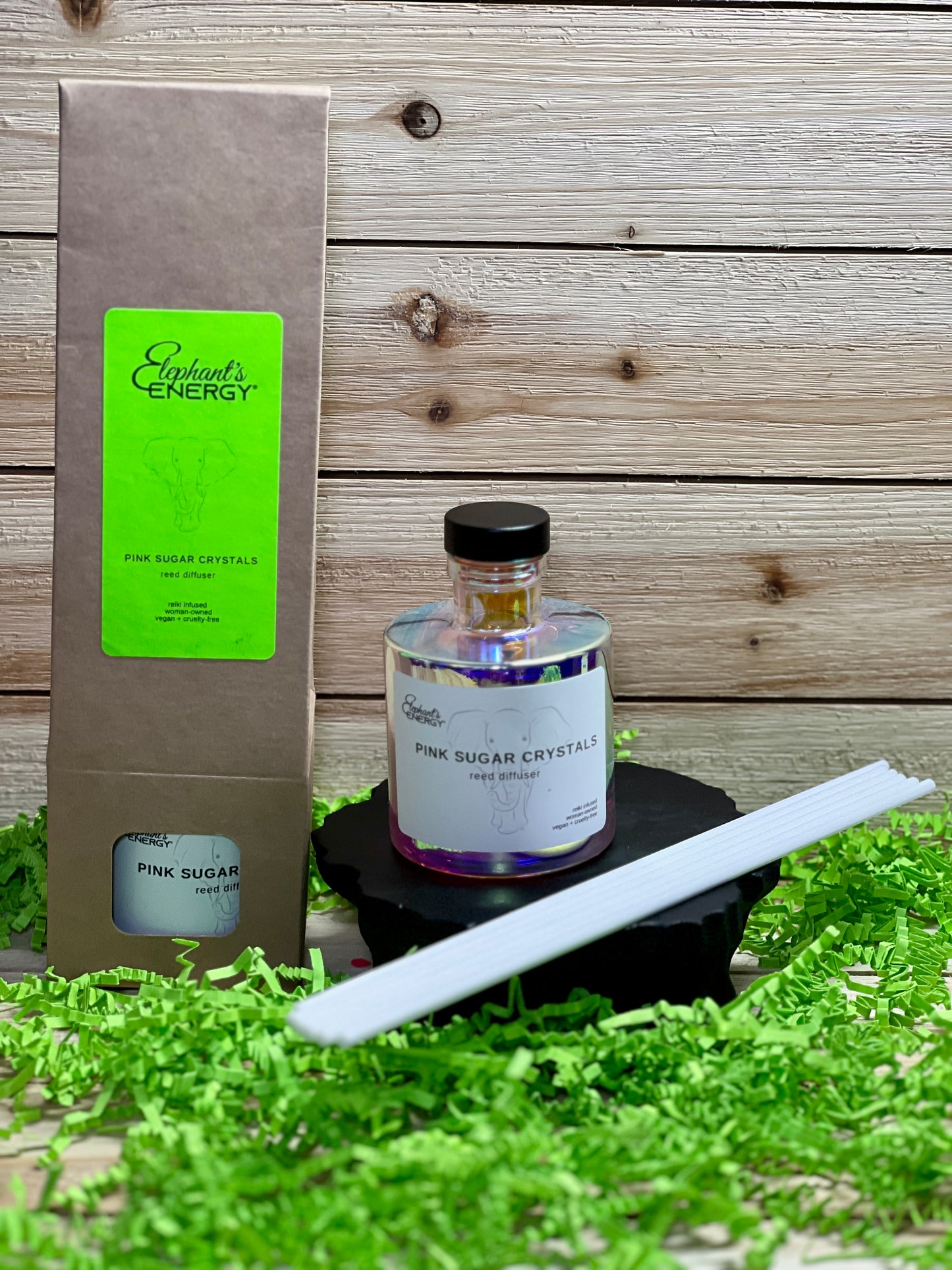 Reed Diffuser - pink sugar crystals