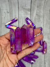 Load image into Gallery viewer, Violet Aura Quartz / Purple Aura Quartz Points
