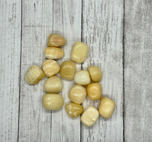Load image into Gallery viewer, Yellow Calcite Tumbled
