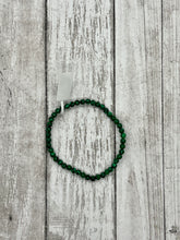 Load image into Gallery viewer, Synthetic Malachite Bracelets 4mm

