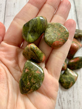 Load image into Gallery viewer, Unakite Tumbled Crystal
