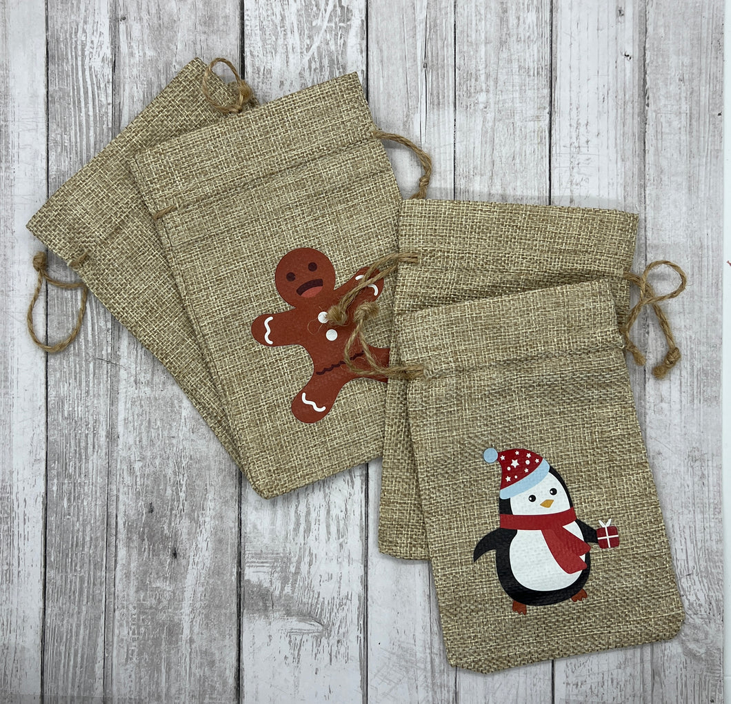Gingerbread/Penguin Bag