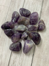 Load image into Gallery viewer, Amethyst Tumbled Crystal Medium
