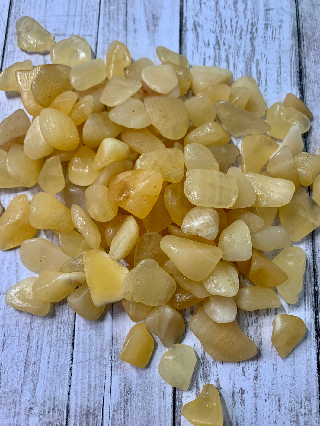 Orange Calcite Chips