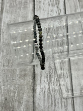 Load image into Gallery viewer, Black Silk Stone Bracelet 4mm
