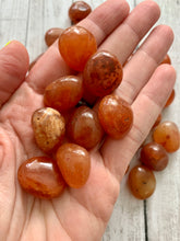 Load image into Gallery viewer, Carnelian Tumbled Crystal
