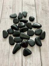 Load image into Gallery viewer, Black Obsidian Tumbled Crystal
