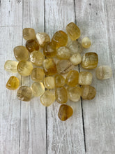 Load image into Gallery viewer, Honey Fluorite Tumbled Crystal
