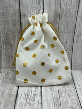 Load image into Gallery viewer, Gold Polka Dot Bags
